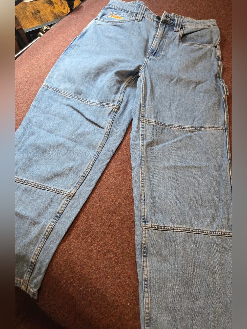 Empyre Skate Work Light Blue Wash Carpenter Jeans Size 30x28 Y2K Style